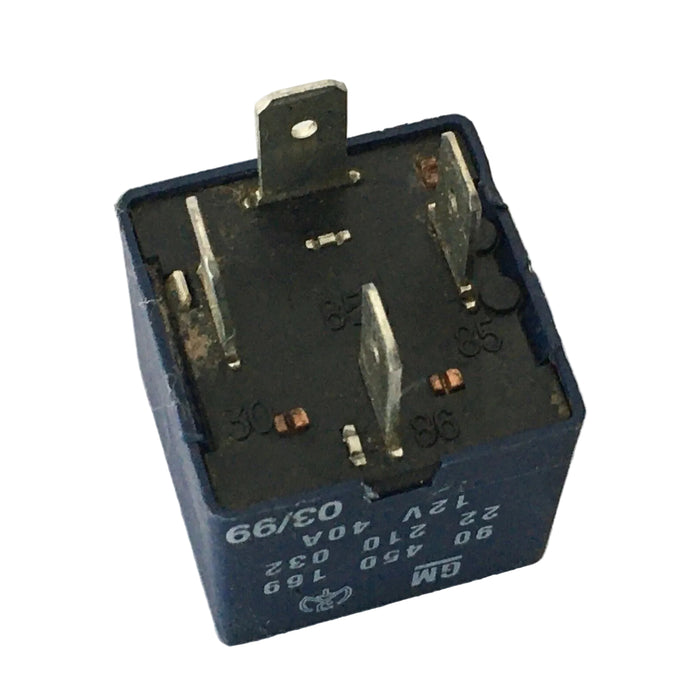Vauxhall (92-05) 4 Pin Cooling Engine Fan Blue Relay 40A GM 90450169 22210032