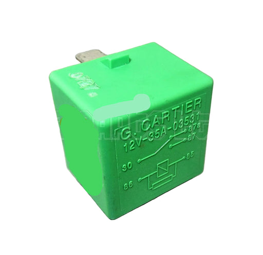 Peugeot 106 206 306 406 806 807 Green Relay 12V 35A 03531 G. Cartier 5-Pin