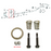Honda CRV MK3 2.2 Diesel 2010 To 14 Front Down Pipe Exhaust Gasket Kit