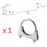 For Mini Hatch R56 Models Front Down Pipe CAT Section Exhaust Clamp