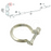For Mini Clubman / Hatch R55 R56 1.6 Diesel Upper CAT Manifold Exhaust Clamp