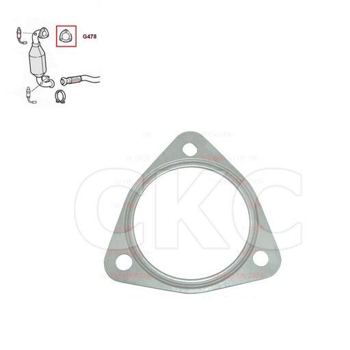 For Peugeot 308 3008 Models 1.6 Upper Front CAT Exhaust Manfold Gasket