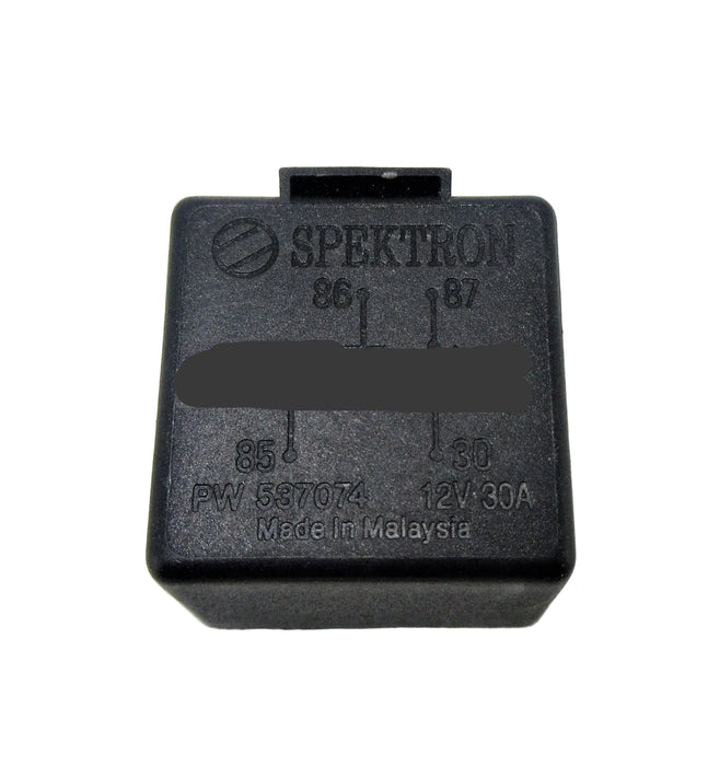 Proton (1995-2010) Multi-Use 4-Pin Black Relay PW537074 Spektron 12V 30A