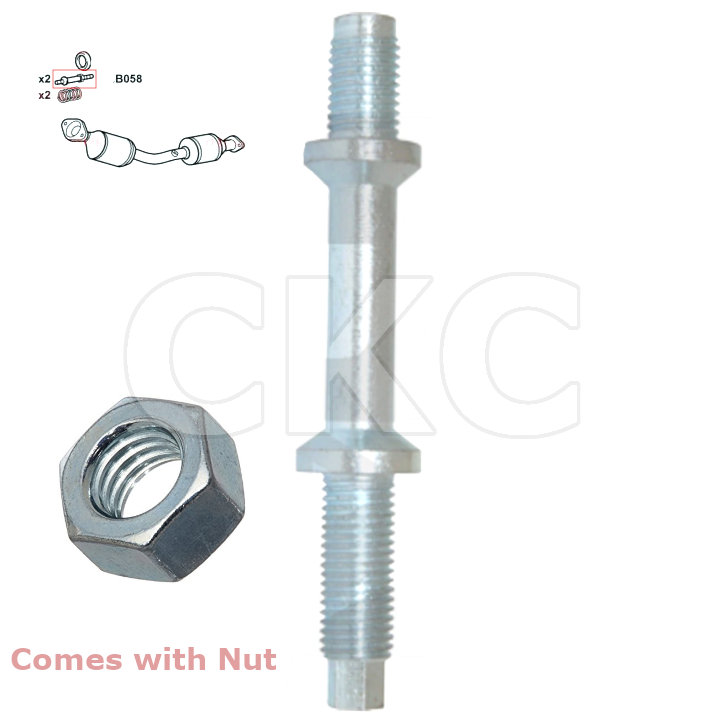 For Nissan Juke F15 Models Front Upper Catalytic Manifold Exhaust Stud + Nut
