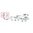 Front Exhaust Down Pipe Gasket Kit for Toyota MR2 GT 3SGE 2.0 (1996-2000)