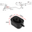 2x Exhaust Hanger Rubber Mount For Opel/Vauxhall Insignia A Astra J 13229780