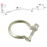 For Vauxhall Meriva 1.3 MPV Front Down Pipe Upper CAT Exhaust Clamp