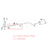 For Vauxhal Corsa D E 1.3 Models 2014 To 20 Front Down Pipe Exhaust + Clamps