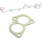 For Volvo 240 340-360 740 940 Models Front Down Pipe Exhaust Gasket