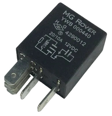 Rover MG & LDV /1995-2010 Multi-Use 5-Pin Black Relay YWB000440 20/10A 12VDC