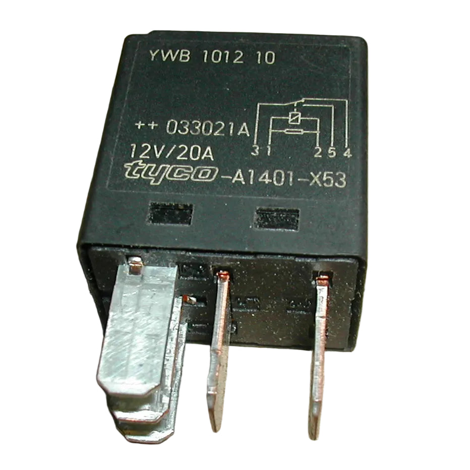 YWB101210 Land Rover MG Rover 5-Pin 20A Multi-Use Black Relay Tyco-A1401-X53