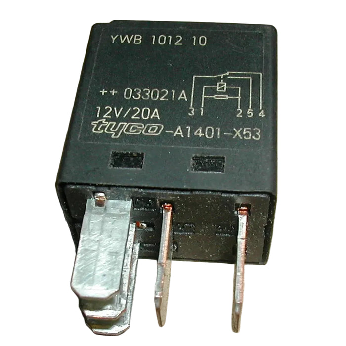 YWB101210 Land Rover MG Rover 5-Pin 20A Multi-Use Black Relay Tyco-A1401-X53