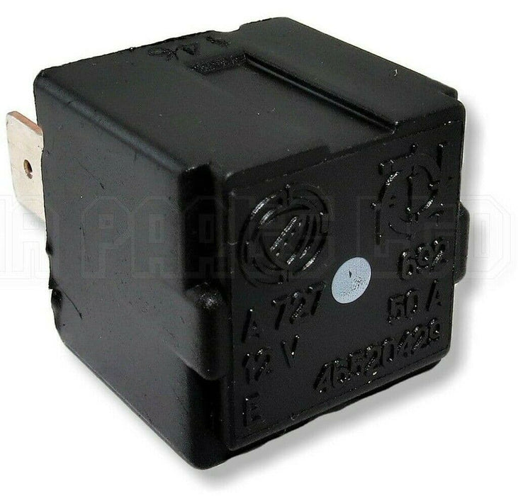 Fiat Punto Ducato Stilo Bravo 4-Pin Black Relay 46520429 12V 50A A727 692