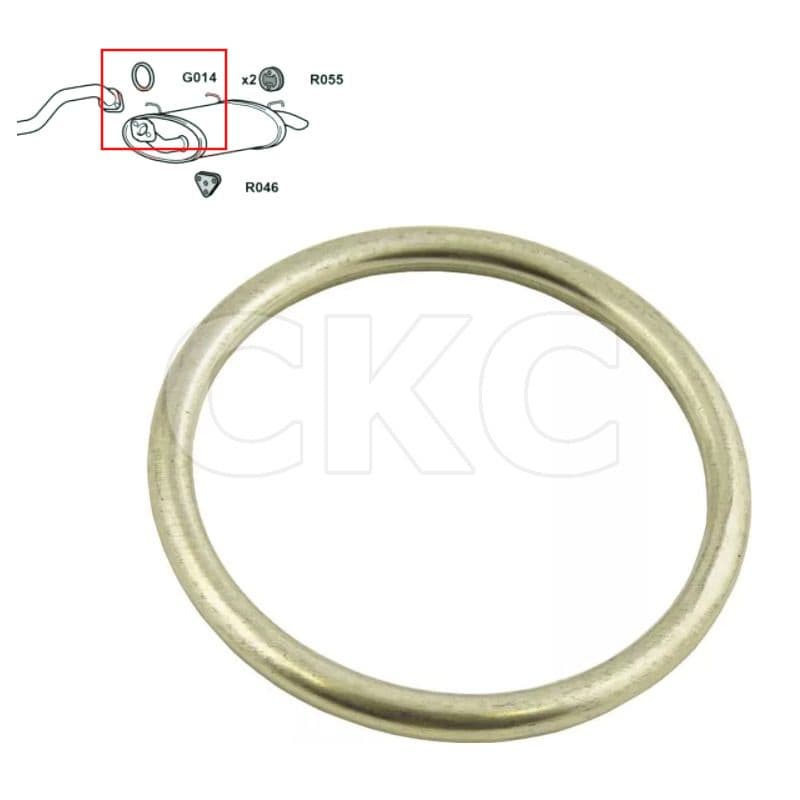 For Nissan Almera N16 & VM10 Models 2.2 Rear Exhaust Baxk Box Ring Gasket