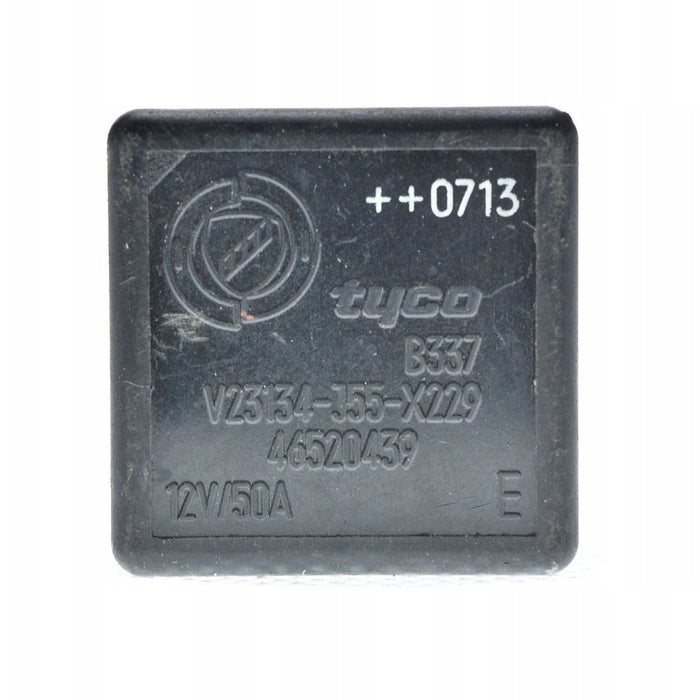 Fiat Alfa Romeo 4-Pin Multi-Use Black Relay 46520439 V23134-J55-X229 12V 70V