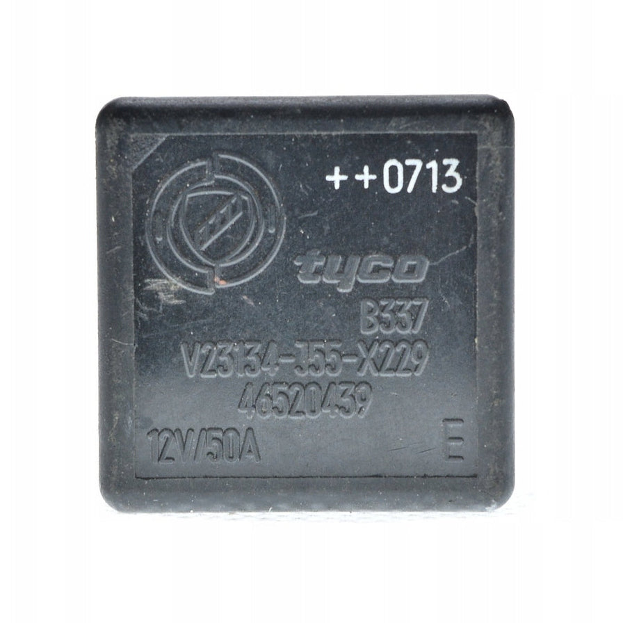 Fiat Alfa Romeo 4-Pin Multi-Use Black Relay 46520439 V23134-J55-X229 12V 70V