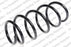 Kilen Front Coil Spring for Vauxhall Corsa VXR Nurburgring 1.6 Aug 2010-Jun 2015