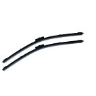 For Peugeot 407 Saloon Aero VU Front Flat Windscreen Wiper Blades 28/28" Inch