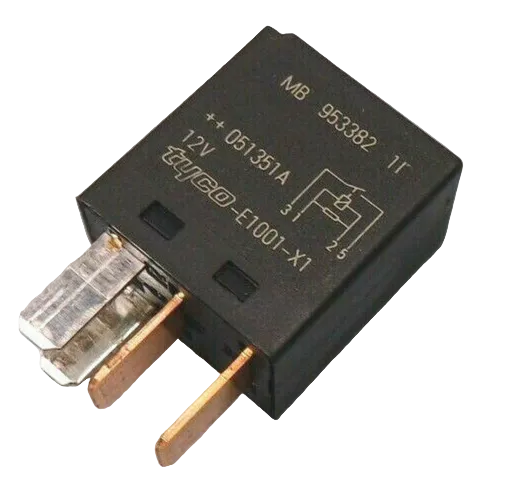 Mitsubishi & Volvo Tyco E1001-X1 (04-12) Multi-Use 4-Pin Black Relay MB95338211