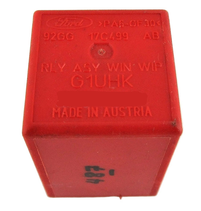 Ford (1990-2000) 6-Pin Red Relay Asy WindShield Wiper 92GG-17C499-AB 72WF109