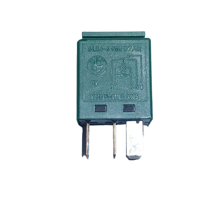 BMW (2004-2012) 5-Pin Front Rear Windscreen Wipers Green Relay 61366980177