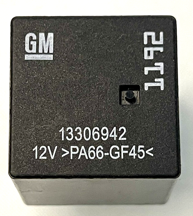 GM 13306942 Vauxhall/Opel Chevrolet (2008-2016) 5-Pin Black Relay 12V/ PA66 1192