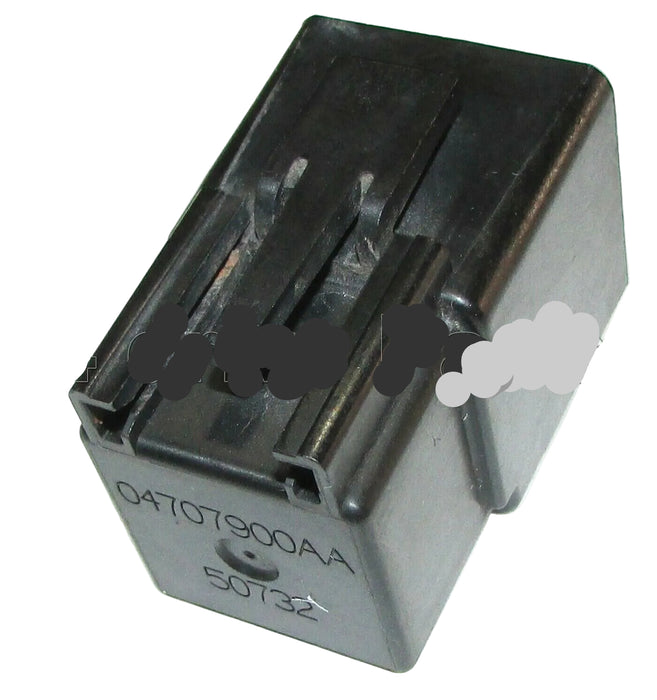 50732 Chrysler Jeep Dodge 1995-2010 Multi-Use 5 Pin Black Relay 04707900AA