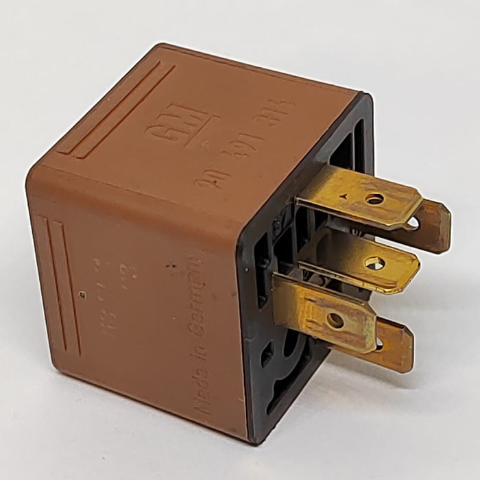 Vauxhall Opel 5-Pin Brown Relay Engine Cooling AC 90491314 Bosch 0332209136
