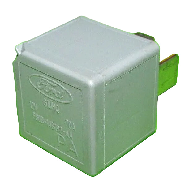 F80B-14B192-AA Genuine Ford Focus Mondeo Kuga Transit Grey Relay G1UHQ 12V 70A