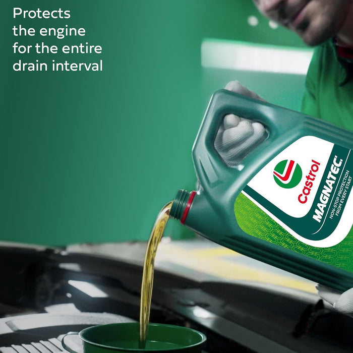 Castrol MAGNATEC 0W-30 C2 Full Synthetic Engine Oil, 1L