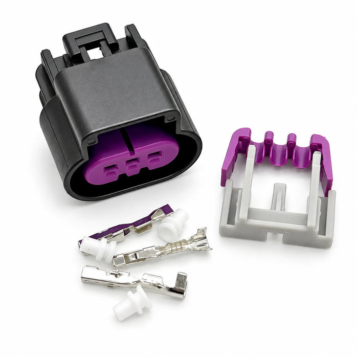 3 Pin Flex Fuel Ethanol BMW Z4 E85 Sensor Connector Plug Kit with Terminals & Seals