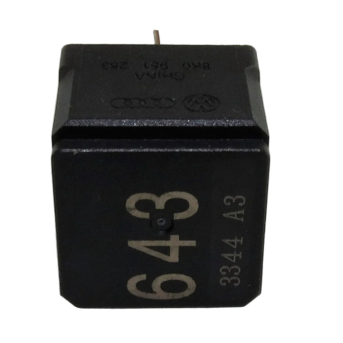 Audi Skoda VW Black-643 4-Pin Multi-Use Relay 8K0951253 Hella 4RA007791-19 China