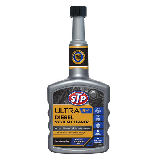 STP Ultra 5 in 1 Diesel Fuel System Cleaner 400ml STP 400ml Ultra Diesel