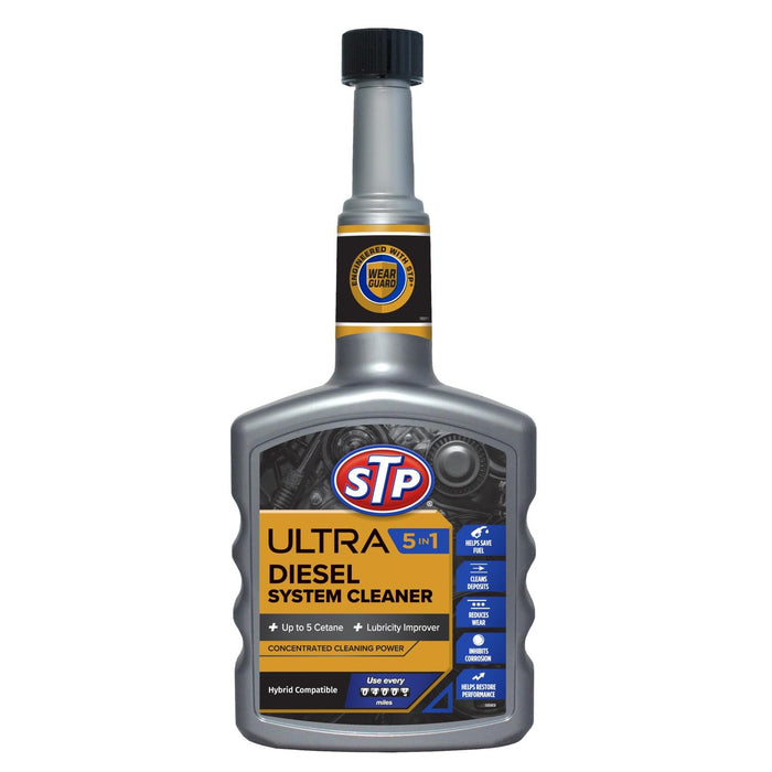 STP Ultra 5 in 1 Diesel Fuel System Cleaner 400ml STP 400ml Ultra Diesel