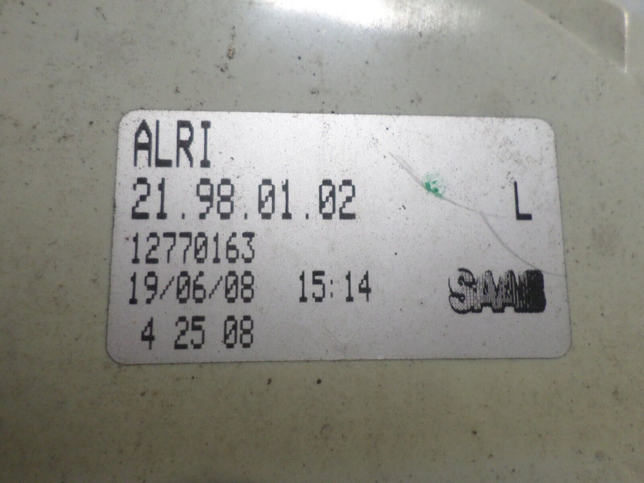 Saab 9-3 Convertible ICE Block Clear Ns Passenger Inner Tail Light Lens 12770163