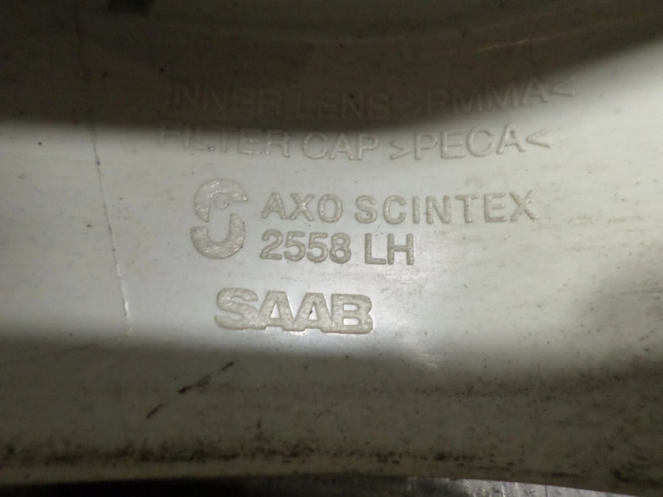 Saab 9-3 Convertible ICE Block Clear Ns Passenger Inner Tail Light Lens 12770163