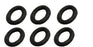 6 x  Mitsubishi Galent E15A 2.0 Exhaust Rubber Mounting Round Hanger Support