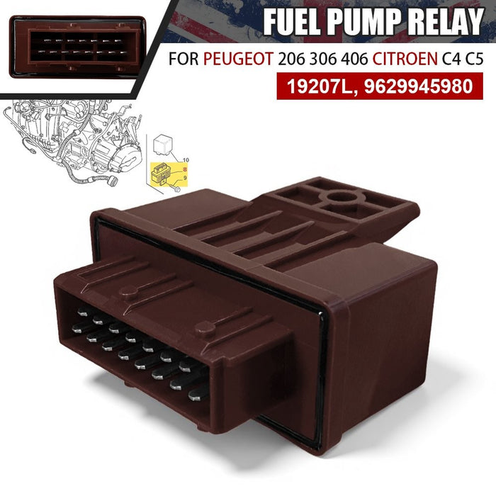 Fuel Pump Relay for Peugeot 106 206 306 307 406 407 607 Expert 19207L 9629945980