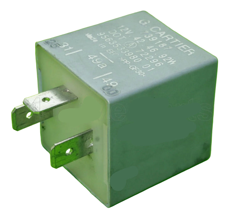 739187 Peugeot & Citroen 90-10 Flasher Relay G.Cartier 3-Pin 9563533980