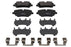 NK Rear Brake Pad Set for Land Rover Range Rover Sport 5.0 SVR P575 2017-2022