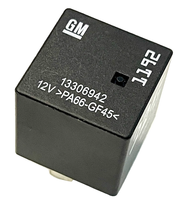 GM 13306942 Vauxhall/Opel Chevrolet (2008-2016) 5-Pin Black Relay 12V/ PA66 1192