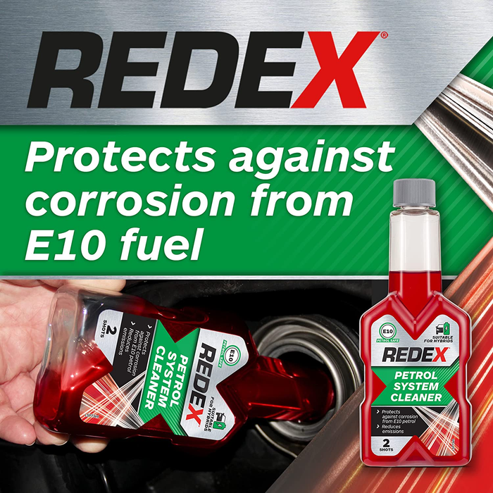 Redex Petrol System Cleaner 250Ml, Petrol Injector Cleaner to Remove Harmful Dep