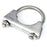 For Bmw Mini Convertible R52 R50 1.6 Rear Back Box Silencer Exhaust Clamp