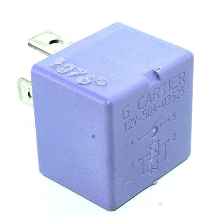 Renault Laguna Megane Clio Espace 4-Pin Purple Relay G Cartier 12v 50A 03525
