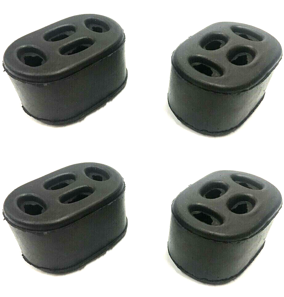 4x Universal Exhaust Hanging Rubber Mounts - High Quality