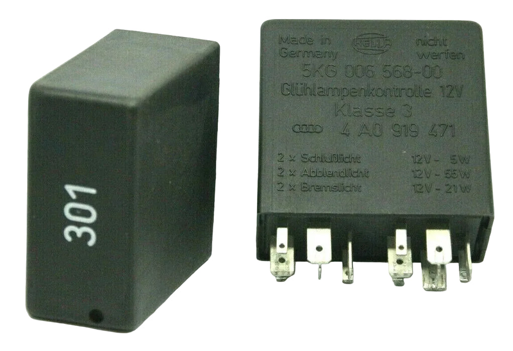 Relay 301 Audi 100 A3 A4 A6 A8 Bulb Control 4A0919471 5KG00656800