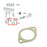 For Fiat 500L Models MPV 1.4 Lower Front Down Pipe Exhaust Gasket