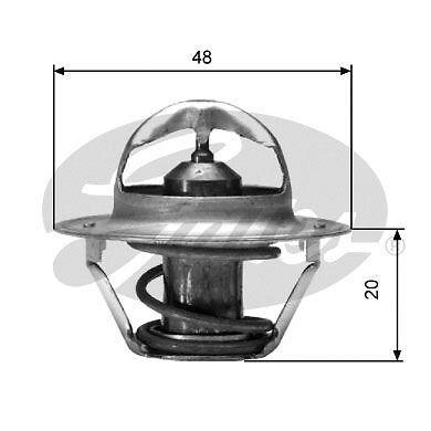 Serck Thermostat for Ford Sierra Sapphire CVH 1.8 Litre October 1991 to May 1993