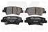 NK Rear Brake Pad Set for Kia Picanto 1.2 MPi G4LF 2020-Present NK223536