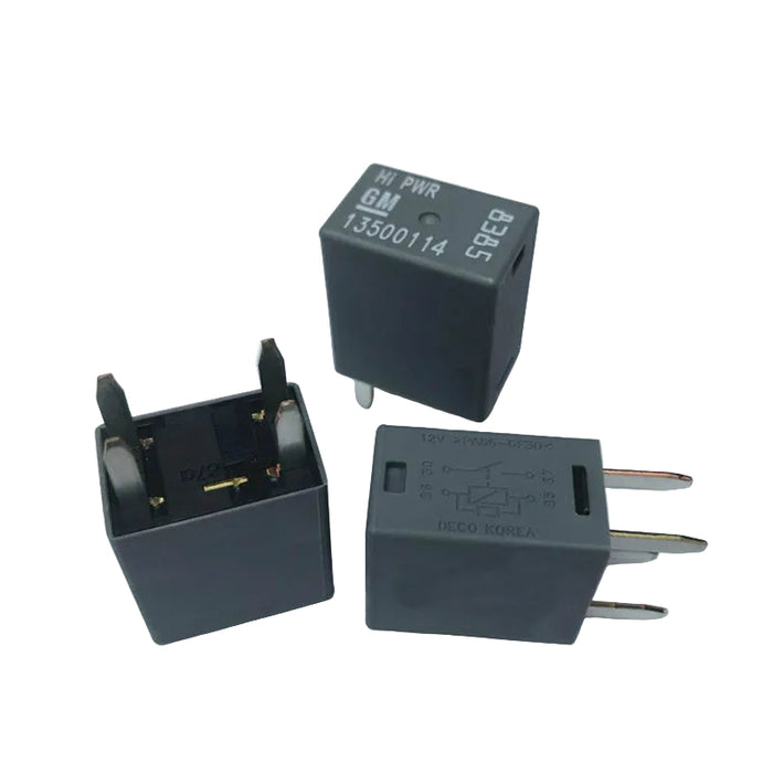 Vauxhall Opel & Chevrolet (2005-2017) Hi Power 4-Pin Grey Relay 8385 GM 13500114
